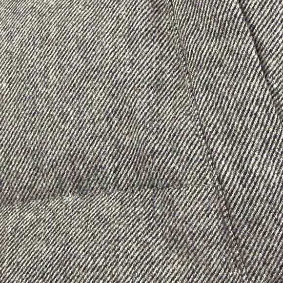 Saks Fifth Avenue Down Puffer Jacket Men XL Black Gray Tweed Zip Snap - Picture 5 of 14